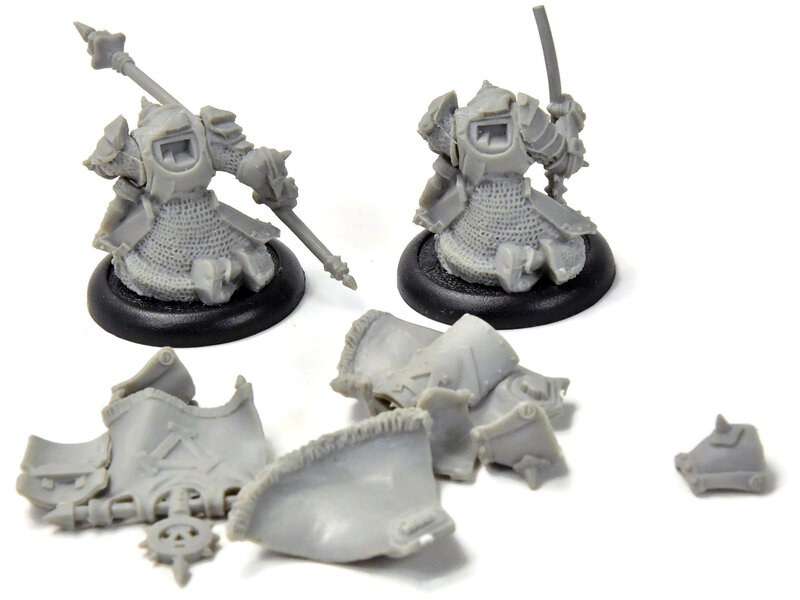 WARMACHINE Iron Fang Officer & Standard #1 khador