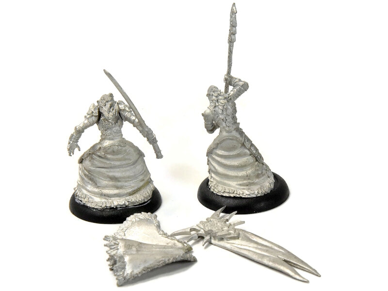 HORDES Captain Farillon & Standard Bearer #1 METAL legion of everblight