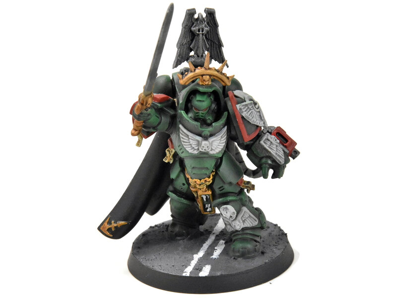 Games Workshop DARK ANGELS Gravis Captain #1 WELL PAINTED Warhammer 40K