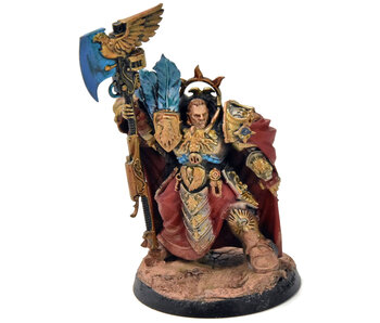 ADEPTUS CUSTODES Trajann Valoris #1 WELL PAINTED Warhammer 40K