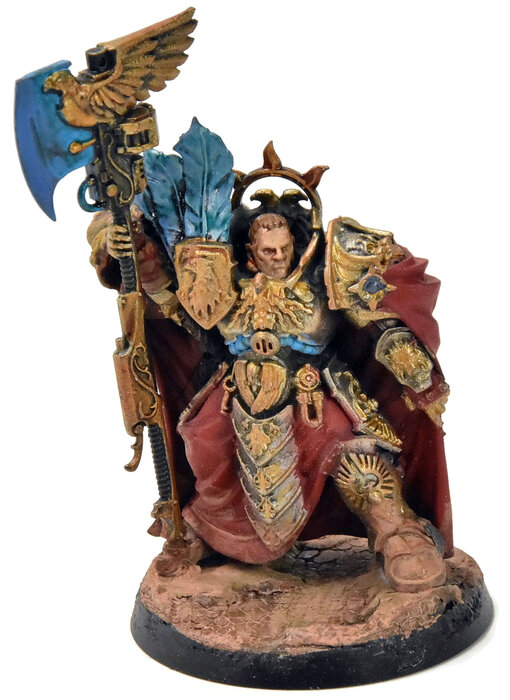 ADEPTUS CUSTODES Trajann Valoris #1 WELL PAINTED Warhammer 40K
