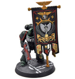 Games Workshop DARK ANGELS Primaris Ancient #1 WELL PAINTED Warhammer 40K