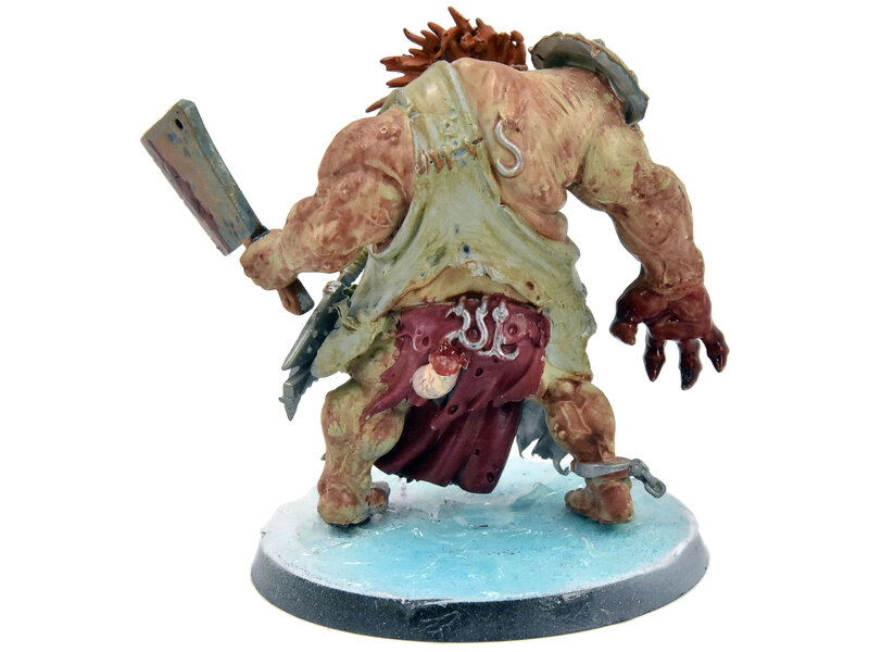 Games Workshop OGOR MAWTRIBES Gellerpox Infected Nightmare Hulk Butcher #1 CONVERTED Sigmar