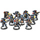 SPACE WOLVES 10 Grey Hunters #2 WELL PAINTED Warhammer 40K