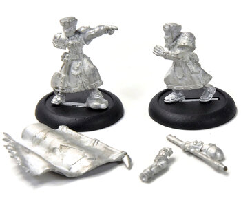 WARMACHINE Winter Guard Command Attachement #! METAL khador