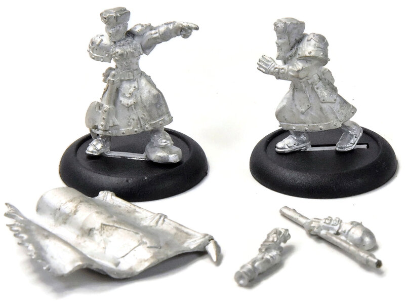WARMACHINE Winter Guard Command Attachement #! METAL khador