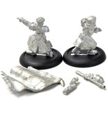 WARMACHINE Winter Guard Command Attachement #! METAL khador