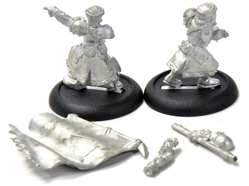 WARMACHINE Winter Guard Command Attachement #! METAL khador