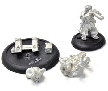WARMACHINE Winter Guard Mortar Crew #1 METAL khador