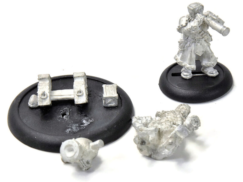 WARMACHINE Winter Guard Mortar Crew #1 METAL khador