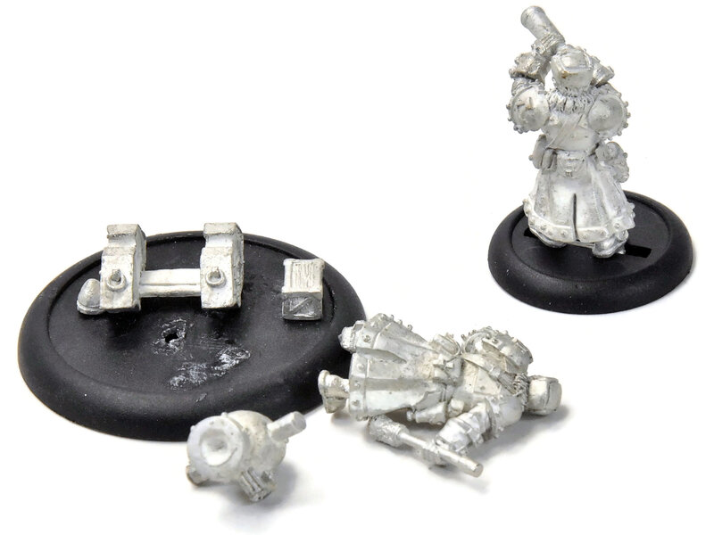 WARMACHINE Winter Guard Mortar Crew #1 METAL khador