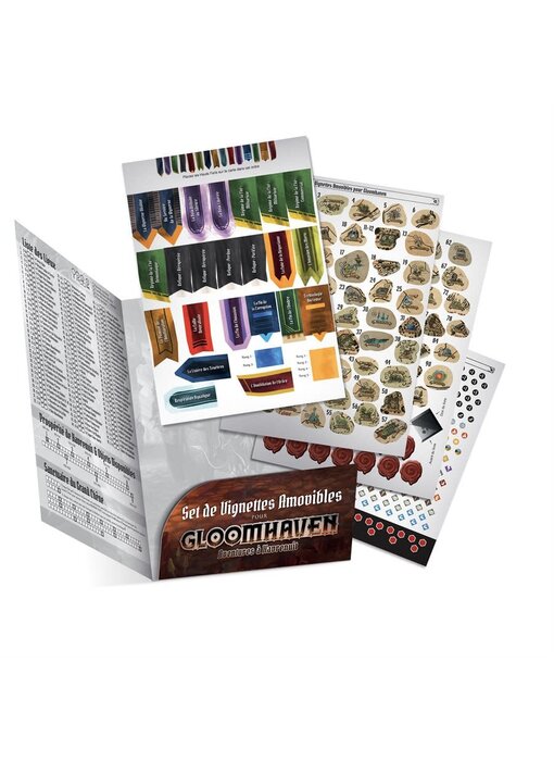 Gloomhaven - Removable Stickerset (FR)