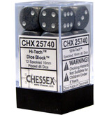 Chessex Speckled 12 * D6 Hi-Tech 16mm Chessex Dice (CHX25740)