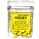 Opaque 10 * D10 Yellow / Black Chessex Dice (CHX26202)