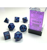 Chessex Speckled 7-Die Set Cobalt Chessex Dice (CHX25307)