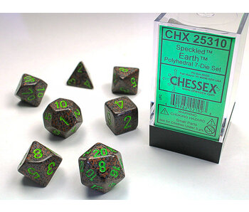 Speckled 7-Die Set Earth Chessex Dice (CHX25310)
