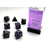 Chessex Speckled 7-Die Set Golden Cobalt Chessex Dice (CHX25337)