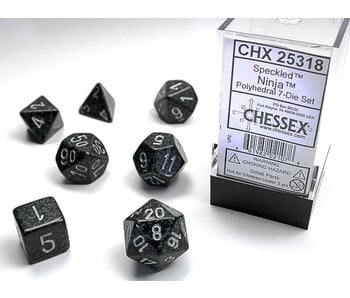 Speckled 7-Die Set Ninja Chessex Dice (CHX25318)