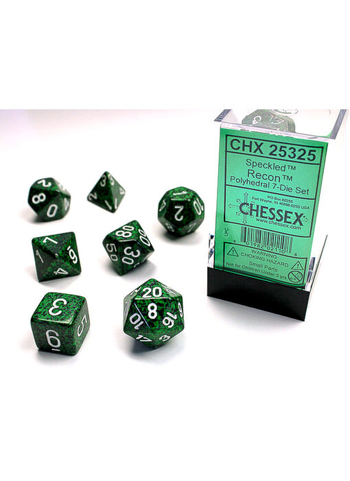 Speckled 7-Die Set Recon Chessex Dice (CHX25325)