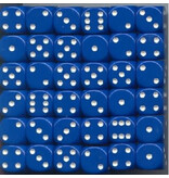 Chessex Opaque 36 * D6 Blue / White 12mm Chessex Dice (CHX25806)