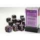 Speckled 12 * D6 Hurricane 16mm Chessex Dice (CHX25717)
