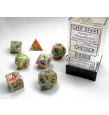 Chessex Festive 7-Die Set Vibrant / Brown Chessex Dice (CHX27441)