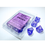 Chessex Borealis 10 * D10 Purple / White Luminary Chessex Dice (CHX27377)