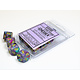 Festive 10 * D10 Mosaic / Yellow Chessex Dice (CHX27250)