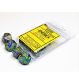 Chessex Festive 10 * D10 Rio W / Yellow Chessex Dice (CHX27249)