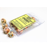 Chessex Festive 10 * D10 Circus / Black Chessex Dice (CHX27242)