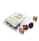 Chessex Nebula 10 * D10 Primary / Turquoise Luminary Chessex Dice (CHX27359)
