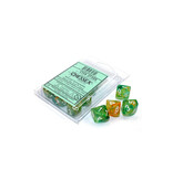 Chessex Nebula 10 * D10 Spring / White Luminary Chessex Dice (CHX27355)