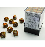 Chessex Glitter 36 * D6 Gold / Silver 12mm Chessex Dice (CHX27903)