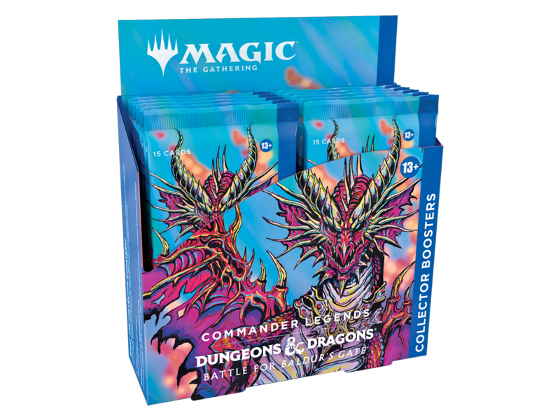 Magic The Gathering MTG - Collector Boosters Box - Commander Legends - Battle for Baldur's Gate