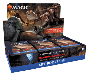 MTG - Set Boosters Box - Commander Legends - Battle for Baldur's Gate