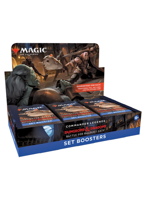 MTG - Set Boosters Box - Commander Legends - Battle for Baldur's Gate