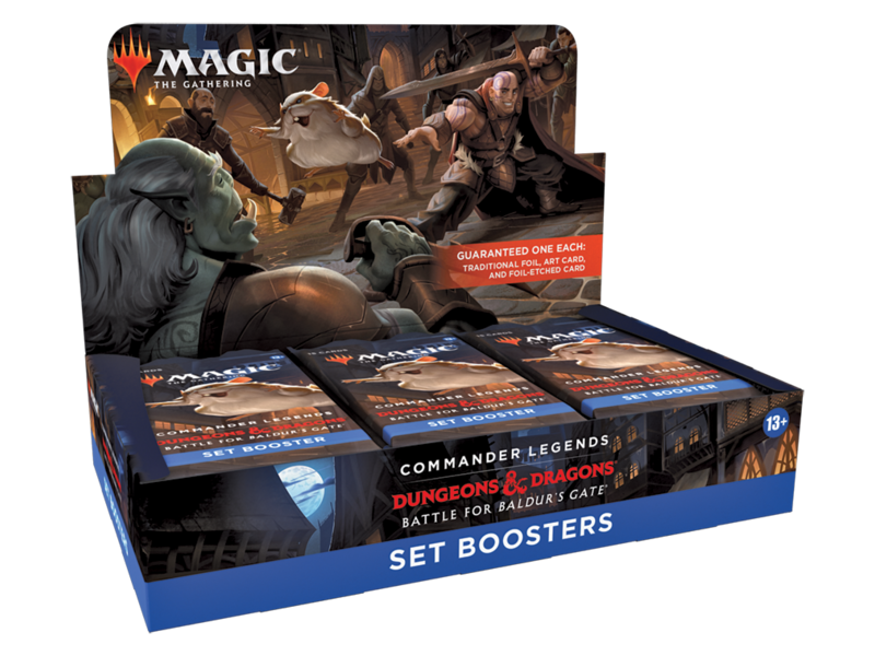 Magic The Gathering MTG - Set Boosters Box - Commander Legends - Battle for Baldur's Gate