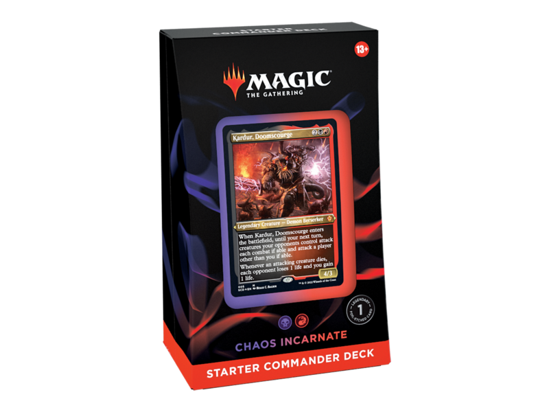 Magic The Gathering MTG Starter Commander Deck - Chaos Incarnate