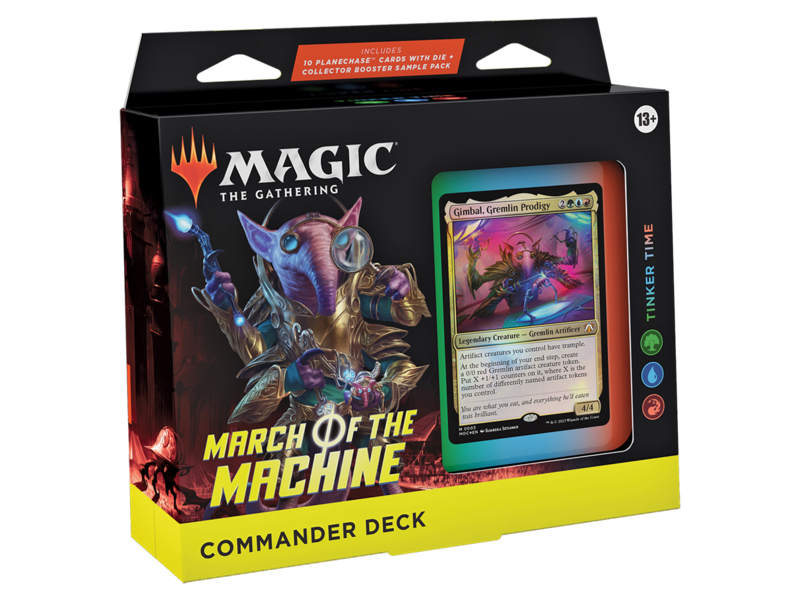 Magic The Gathering MTG March of the Machine Commander - Tinker Time