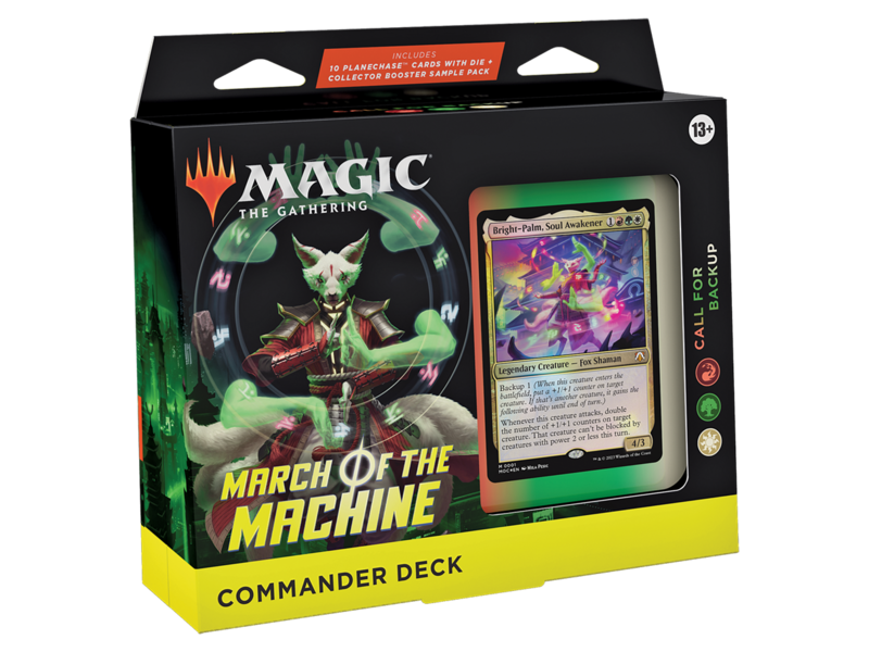 Magic The Gathering MTG March of the Machine Commander - Call for Backup