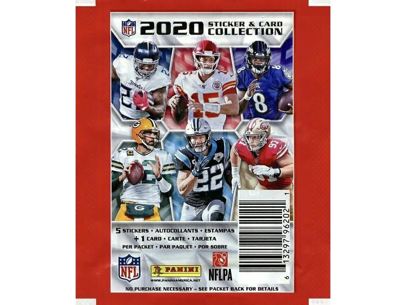 Panini Panini Nfl Sticker Pack 2020