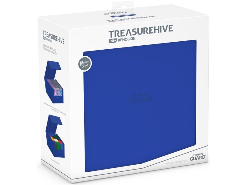 Ultimate Guard Deck Case Treasurehive 90+ Blue
