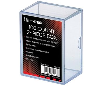 Ultra Pro Storage Box - 2 Piece - 100 Ct