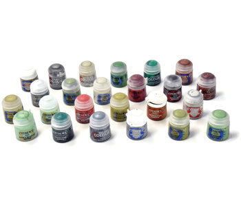 CITADEL 24 Paints Lot 1/4 to full