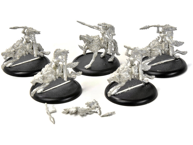 HORDES Tharn Wolf Riders #1 METAL Circle Orboros