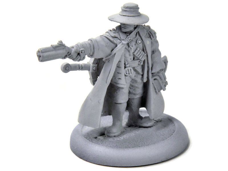 WARMACHINE Harlan Versh Illuminated One #1 METAL Mercenairies