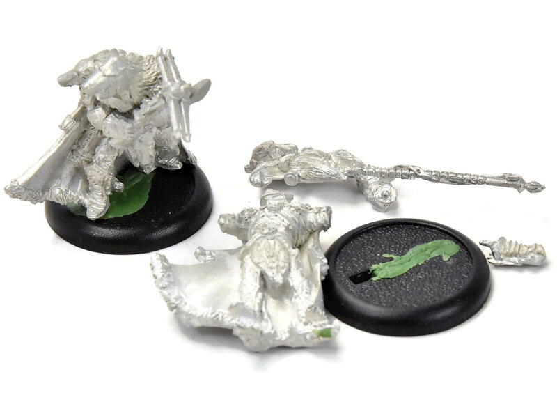 HORDES Reeves of Orboros Chieftain & Standard #1 METAL Circle Orboros