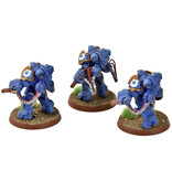 Games Workshop SPACE MARINES 3 Flamethrower Aggressors #4 WELL PAINTED 40K Ultramarines