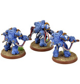 Games Workshop SPACE MARINES 3 Flamethrower Aggressors #4 WELL PAINTED 40K Ultramarines