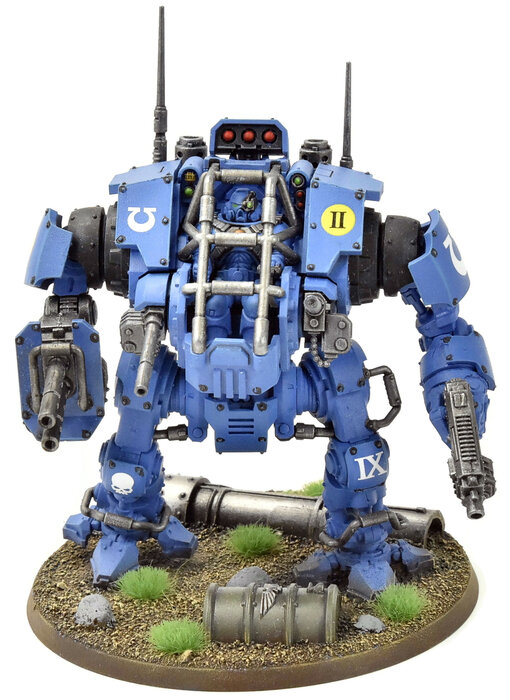 SPACE MARINES Invictor Tactical Warsuit #1 PRO PAINTED 40K Ultramarines